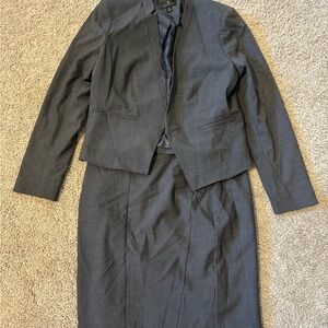 Classic Gray Women’s Suit Dress